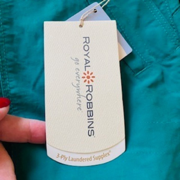 Royal Robbins New Size 4 Backcountry Stretch Ripstop Skirt Green Woodland Fern - Picture 6 of 7